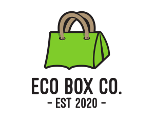 Green Tent Bag logo design