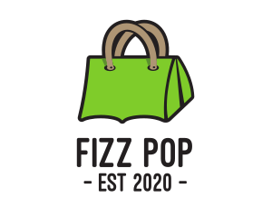 Green Tent Bag logo design