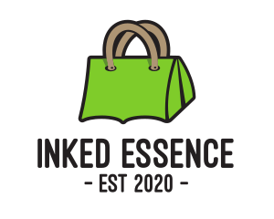 Green Tent Bag logo design