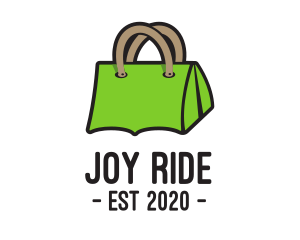 Green Tent Bag logo design