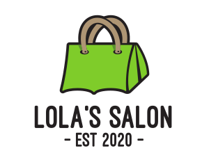 Green Tent Bag logo design