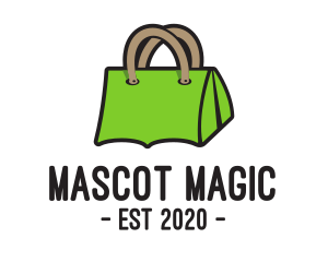 Green Tent Bag logo design