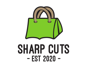 Green Tent Bag logo design