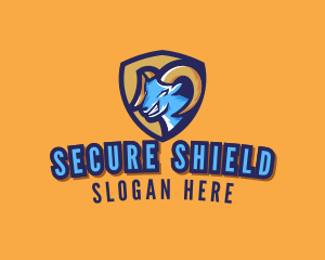 Ram Sports Shield logo design