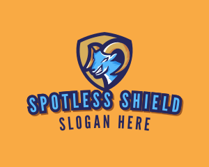 Ram Sports Shield logo design