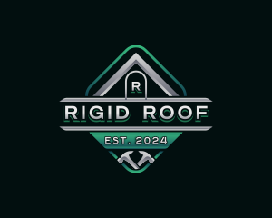 Roofing Builder Carpentry logo design