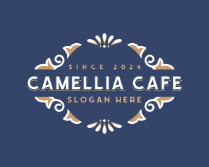 Ornamental Restaurant Cafe logo design