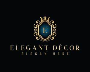 Elegant Royal Crest logo design