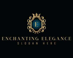 Elegant Royal Crest logo design