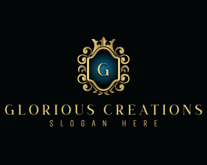 Elegant Royal Crest logo design