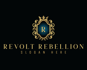 Elegant Royal Crest logo design