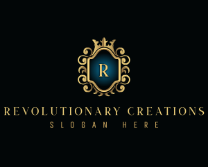 Elegant Royal Crest logo design