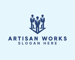 People Work Employee logo design