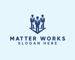 People Work Employee logo design