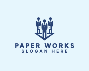 People Work Employee logo design