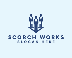 People Work Employee logo design