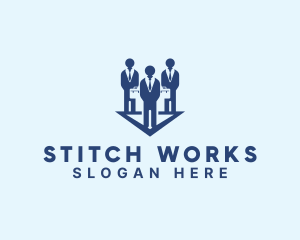 People Work Employee logo design