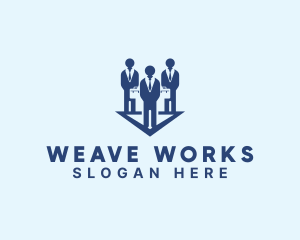 People Work Employee logo design