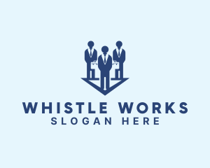 People Work Employee logo design