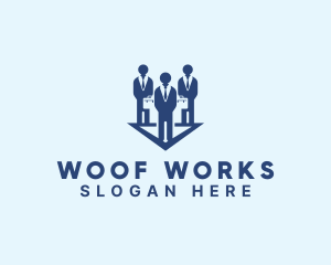 People Work Employee logo design