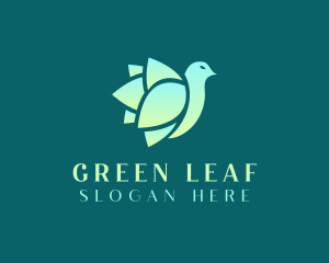 Nature Leaf Bird logo