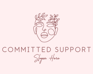 Natural Skin Care logo design