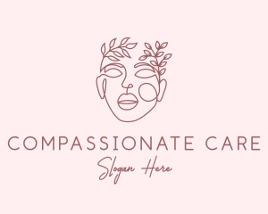 Natural Skin Care logo design