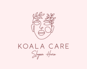 Natural Skin Care logo design