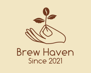 Coffee Farm Hand logo design