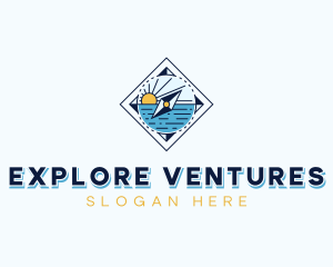 Compass Tour Exploration logo design