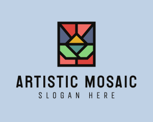 Geometric Mosaic Window logo