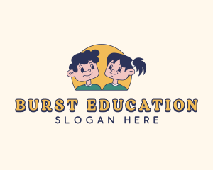 Kids Educational Preschool logo design