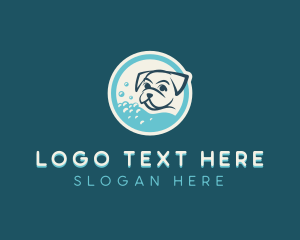 Bubble Bath Dog Grooming logo