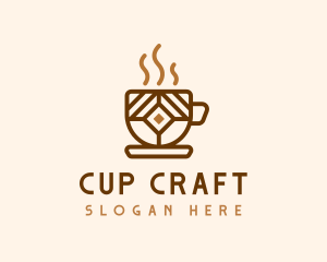 Brown Cafe Cup logo