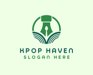 Agricultural Food Pen logo design