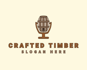 Beer Barrel Distillery  logo design