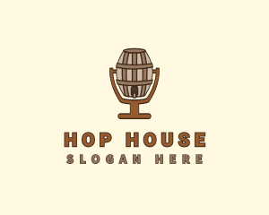 Beer Barrel Distillery  logo design