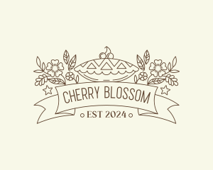 Cherry Pie Baking logo design