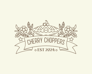 Cherry Pie Baking logo design