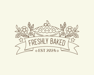 Cherry Pie Baking logo design