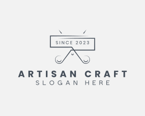 Stylist Shears Craft logo design