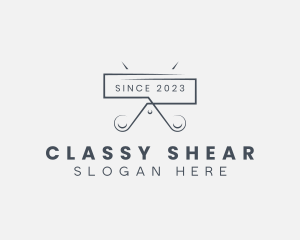 Stylist Shears Craft logo design