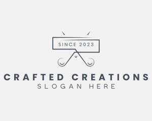 Stylist Shears Craft logo design