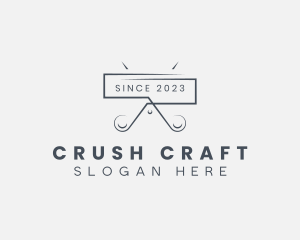 Stylist Shears Craft logo design