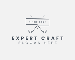 Stylist Shears Craft logo design