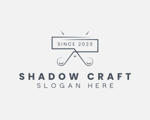 Stylist Shears Craft logo design