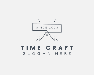 Stylist Shears Craft logo design