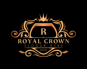 Royal Crown Crest logo design