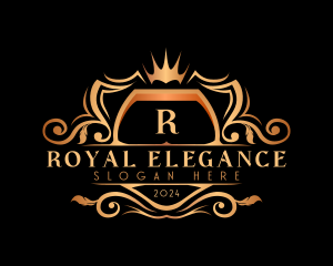 Royal Crown Crest logo design