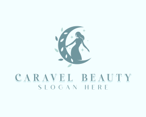 Woman Beauty Wellness Spa logo design